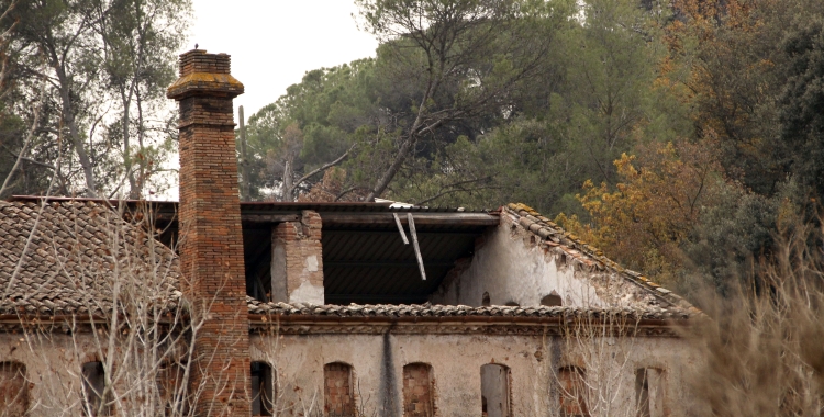 El Molí d'en Mornau sense part de la coberta | Cedida